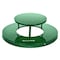 Alpine Industries Trash Can, Green, Galvanized Steel, 24.2 in W/Dia ALP479-38-A-GRN - alternate 1